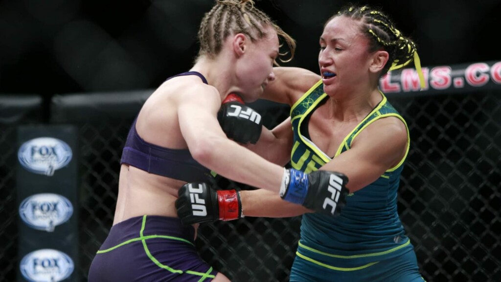 Rose Namajunas and Carla Esparza