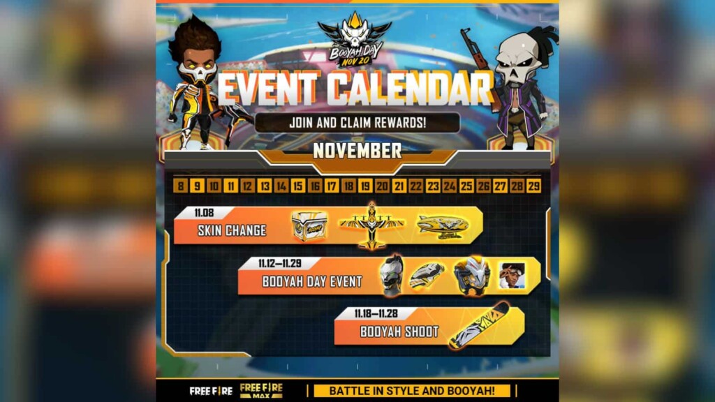 Free Fire Booyah Day 2021: Event date and more details revealed