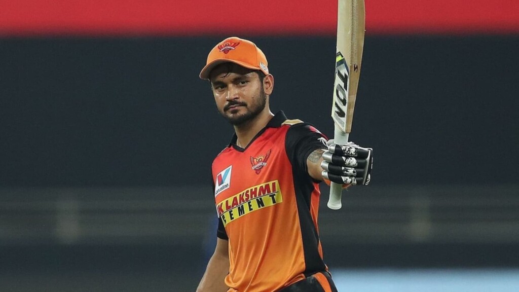 Manish Pandey rr