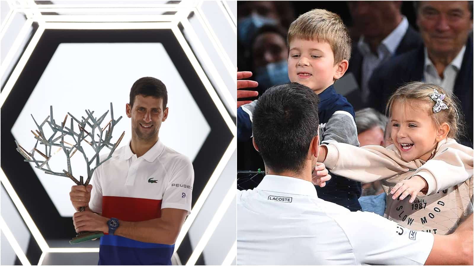 WATCH: Novak Djokovic celebrates his win with the real ‘Nole-Fam’ after winning the Paris Masters 2021