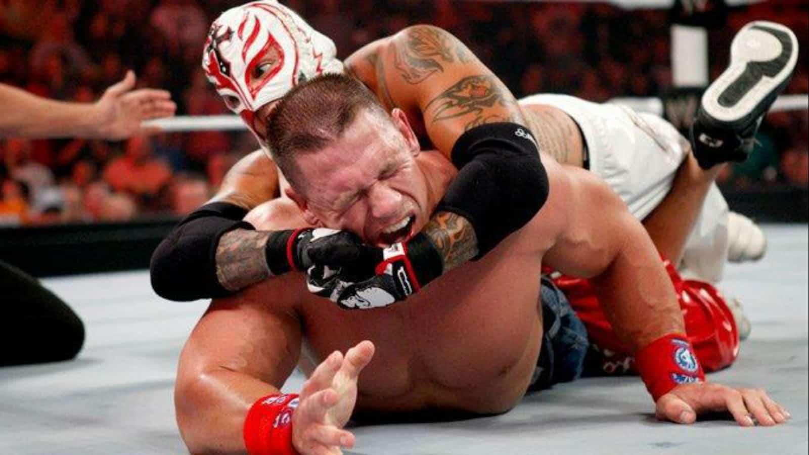 Throwback: Two of the biggest WWE faces John Cena and Rey Mysterio collide