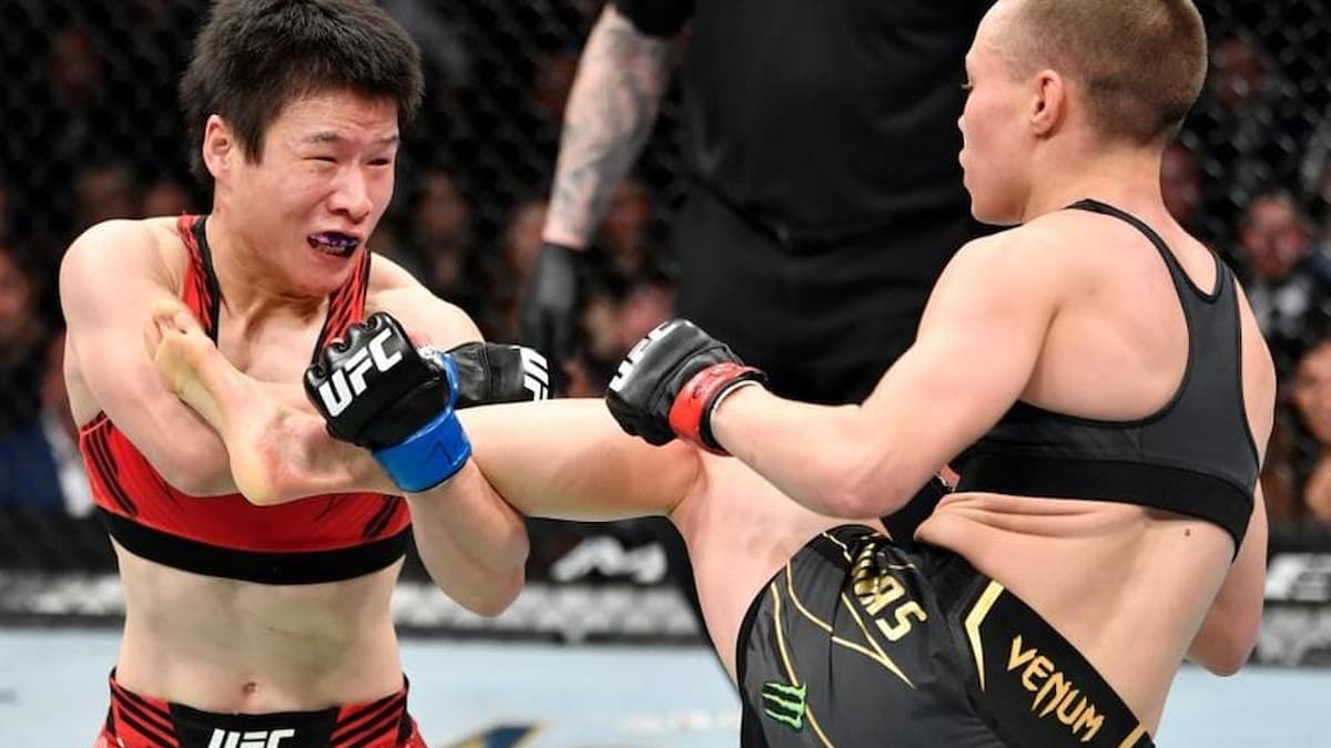 UFC 268 (Co-Main event): Rose Namajunas rises up to the occasion and retains her strawweight title against Zhang Weili