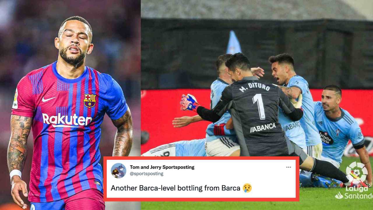 Twitter Reacts as Iago Aspas’ Late Strike Helps Celta Vigo Hold FC Barcelona to a 3-3 Draw