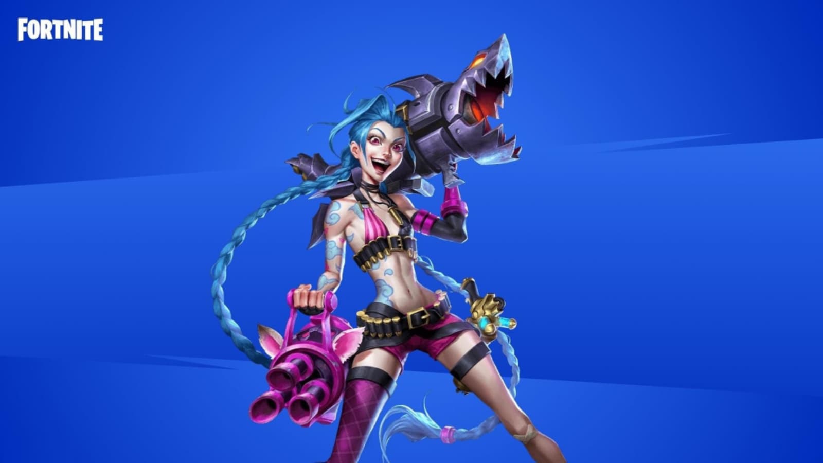 League of Legends Jinx is coming to Fortnite Season 8