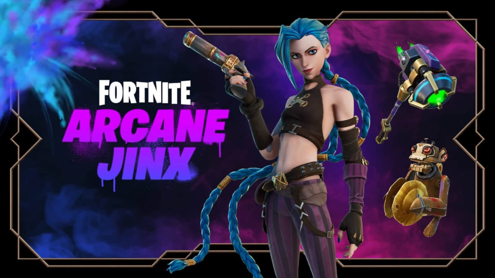 League of Legends Jinx is coming to Fortnite Season 8