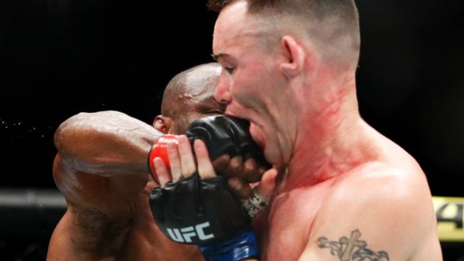 Did Colby Covington really break his jaw at UFC 245?