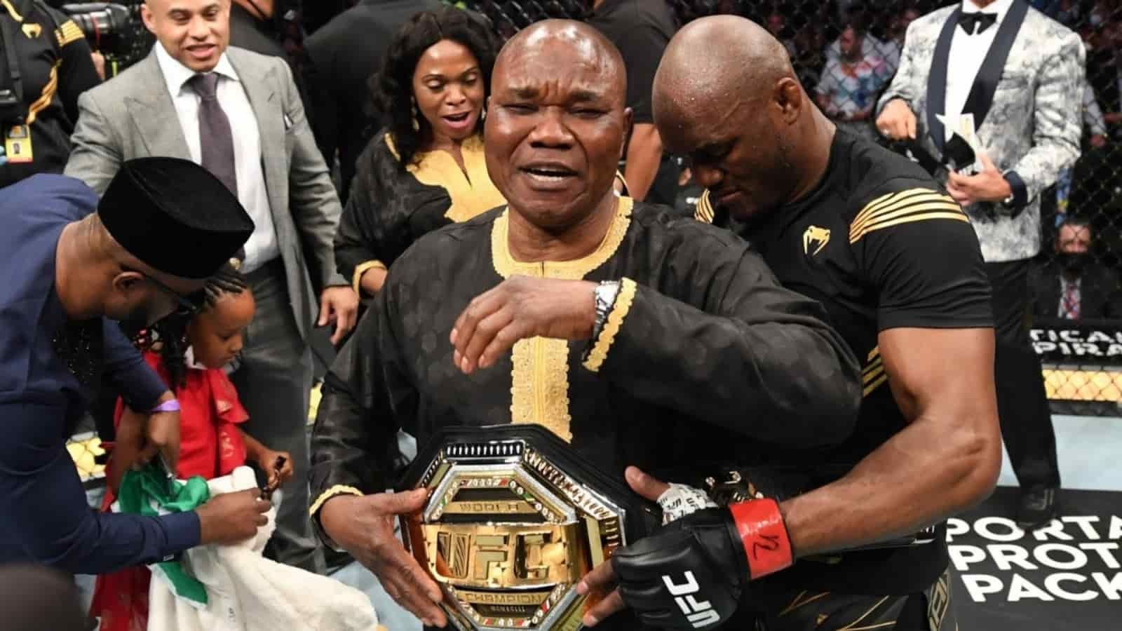 UFC 268: Is Kamaru Usman father attending Usman vs Covington at MSG?