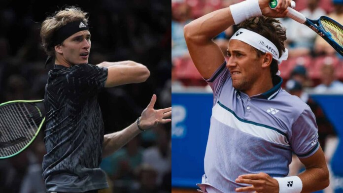 Alexander Zverev and Casper Ruud | Tennis News | FirstSportz