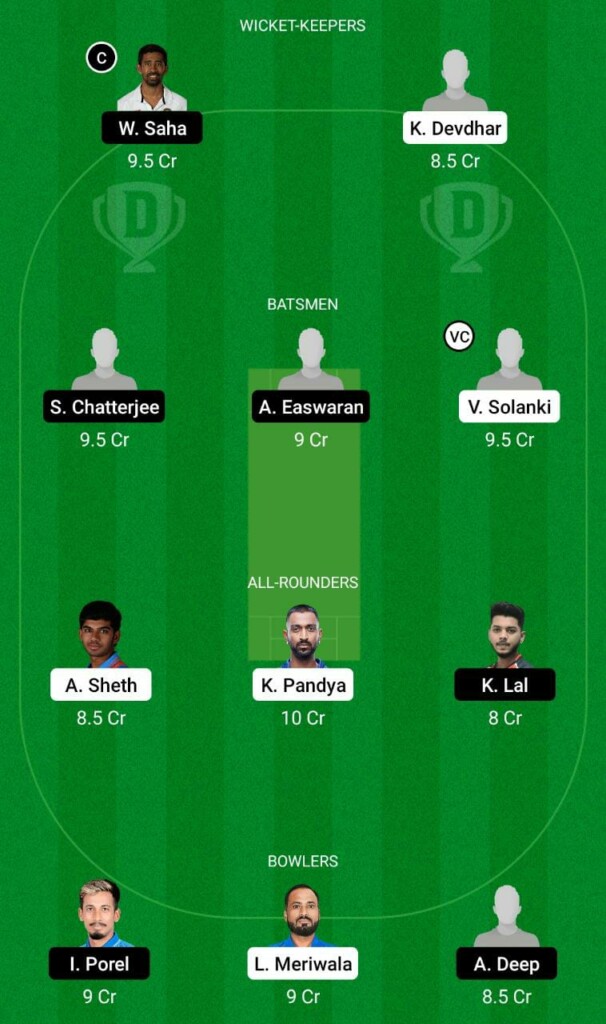 BRD vs BEN Dream11