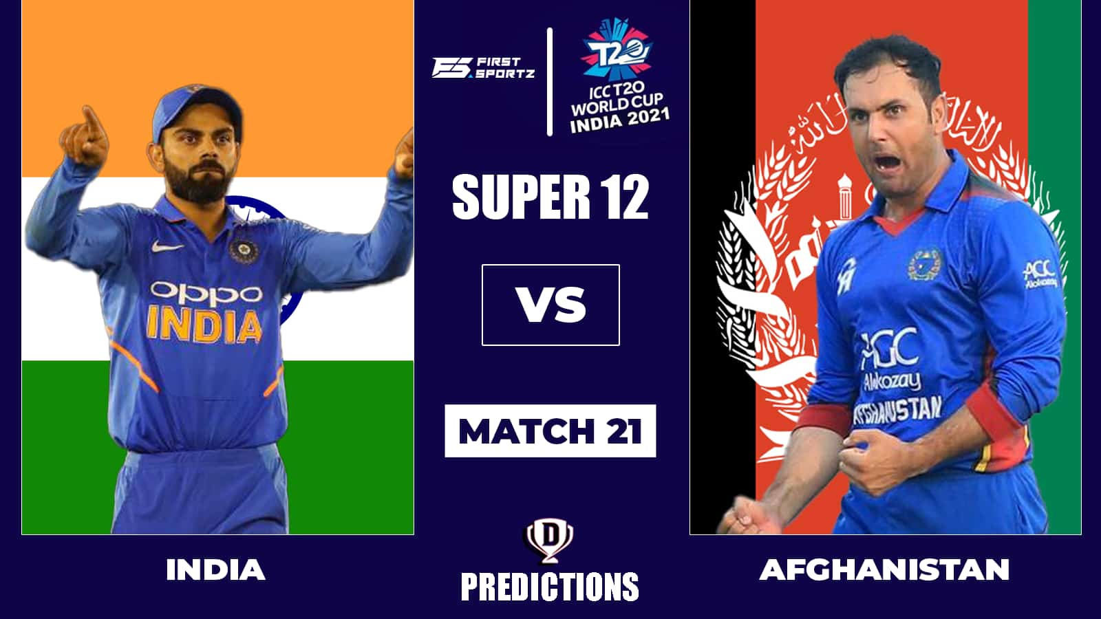 T20 World Cup: Super 12 – IND vs AFG Dream11 Team Prediction, Fantasy Cricket Tips and Playing 11 Updates