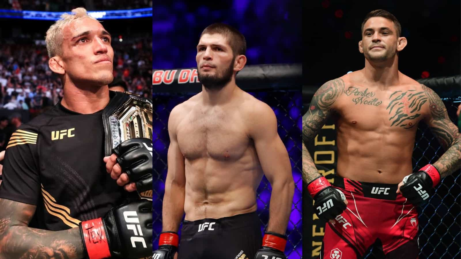 “It’s a very close fight,” Khabib Nurmagomedov on UFC 269 main-event featuring Charles Oliveira, Dustin Poirier title fight