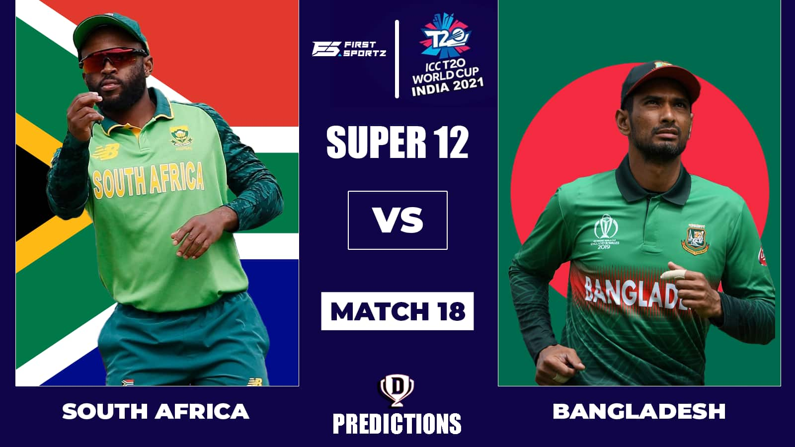 T20 World Cup: Super 12 – SA vs BAN Dream11 Team Prediction, Fantasy Cricket Tips and Playing 11 Updates