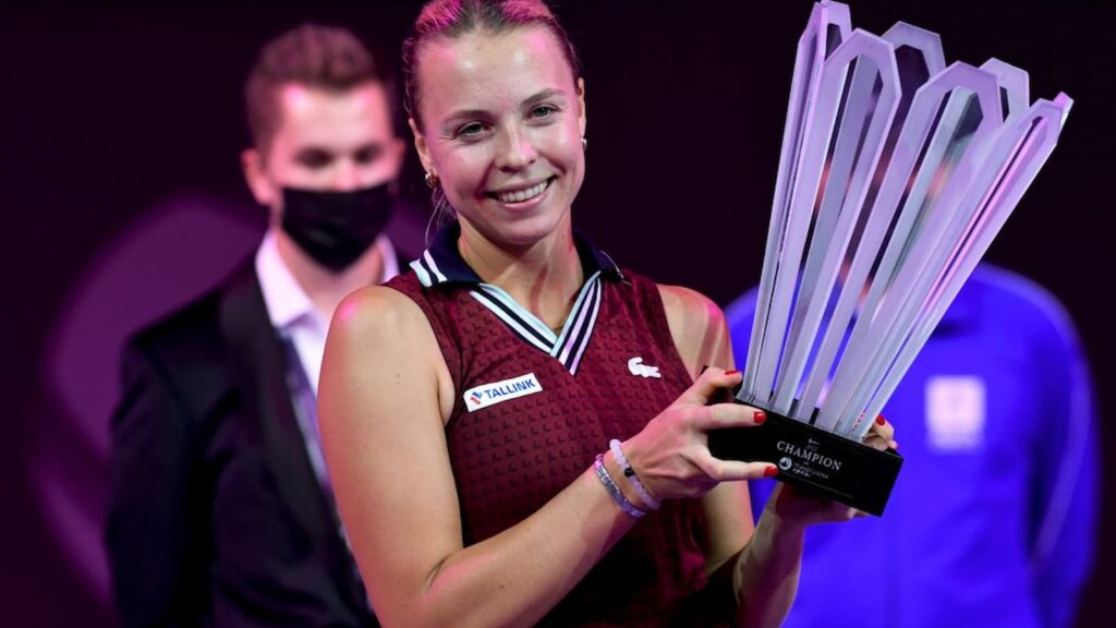 Anett Kontaveit qualifies for the WTA Finals 2021