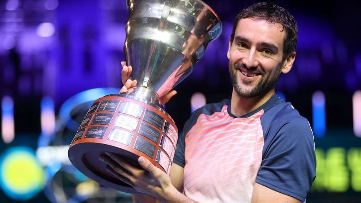 Marin Cilic wins his 20th career title at St. Petersburg, beats Taylor Fritz in the final