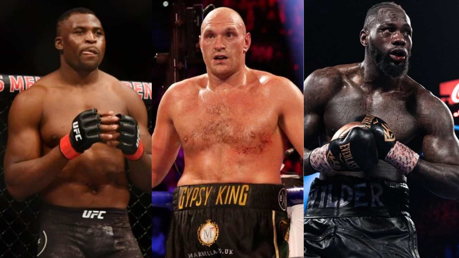 “Tyson Fury, Deontay Wilder”- Francis Ngannou names two possible opponents if his negotiation with UFC falls out