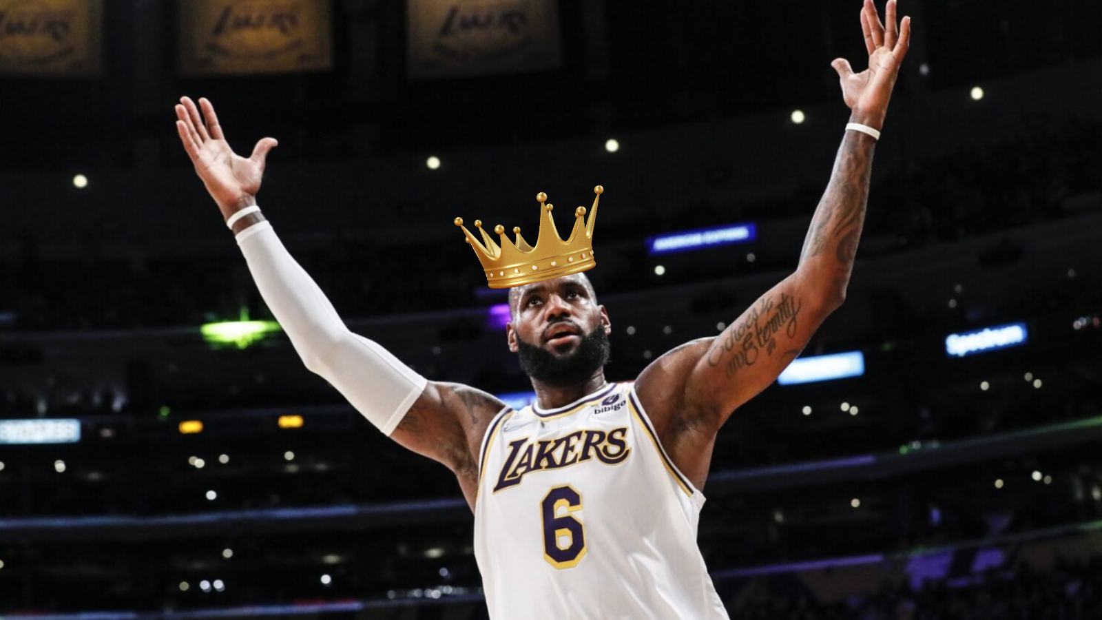 “Love y’all coming straight from the King’s Throne!” Lebron James appreciates the love and wishes on his 37th birthday