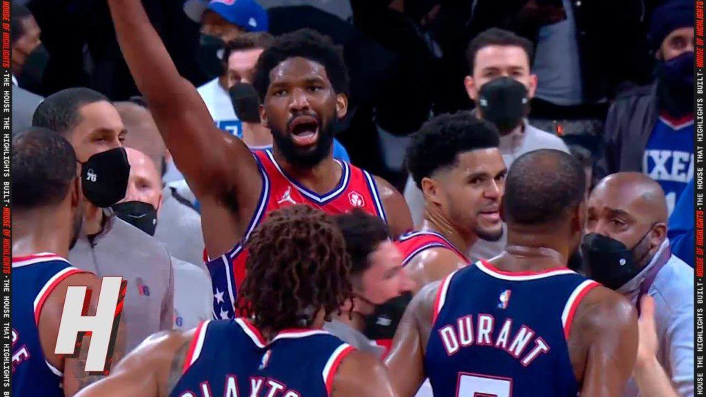 Joel Embiid and Kevin Durant's Altercation