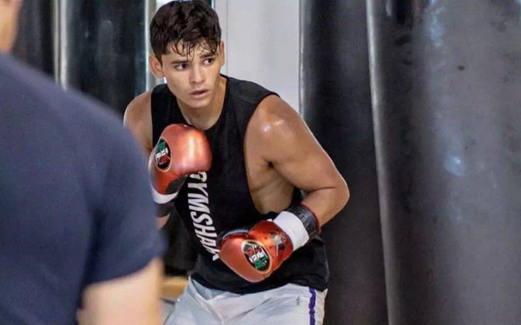 Ryan Garcia returns to training