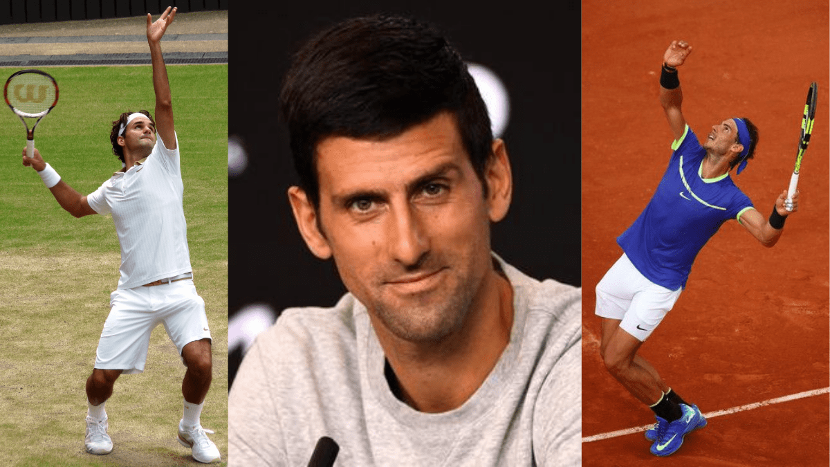 When Novak Djokovic revealed whom he considers the best between Roger Federer and Rafael Nadal