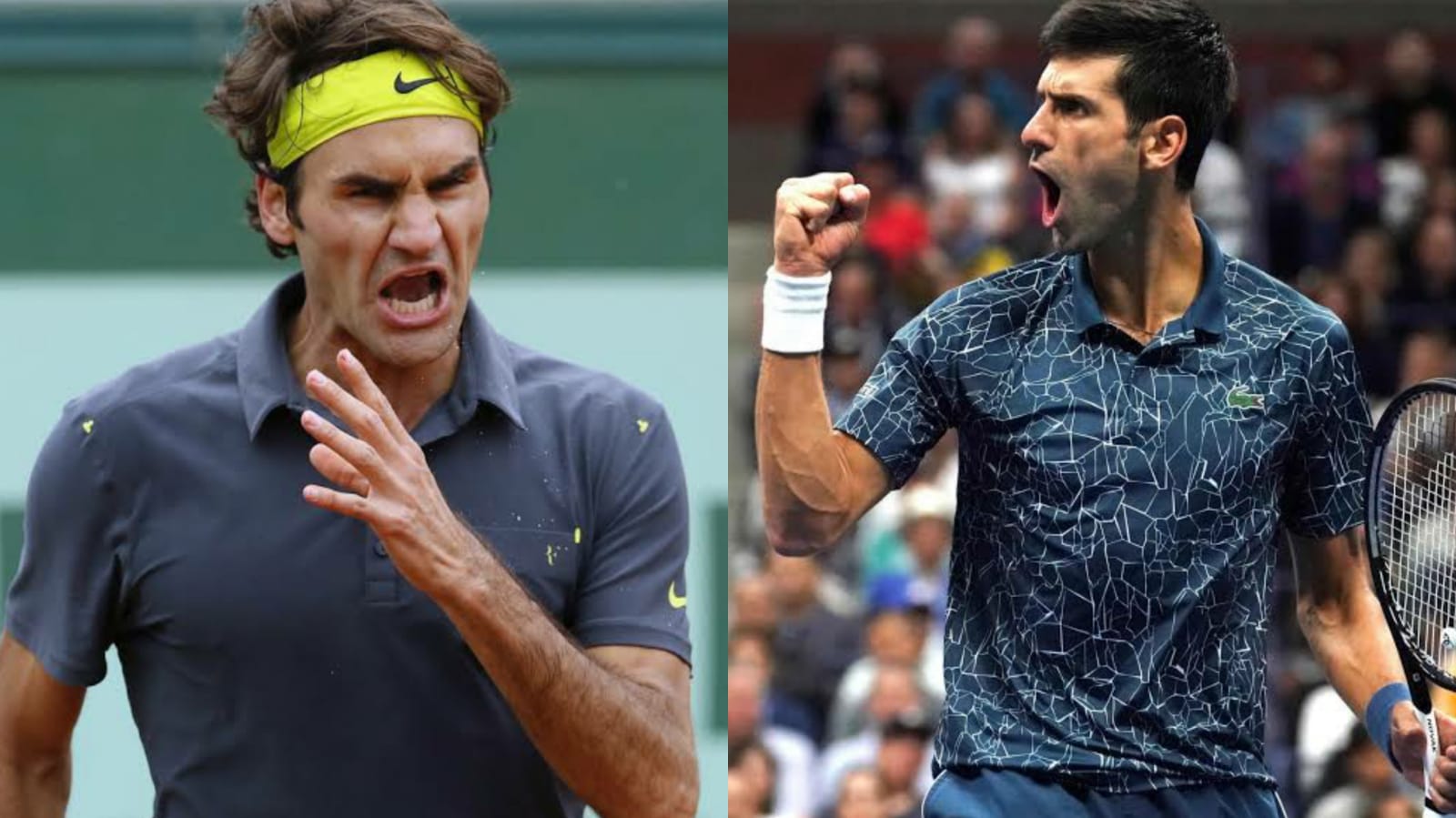 “HE GOT LUCKY” Roger Federer after facing defeat against Novak Djokovic