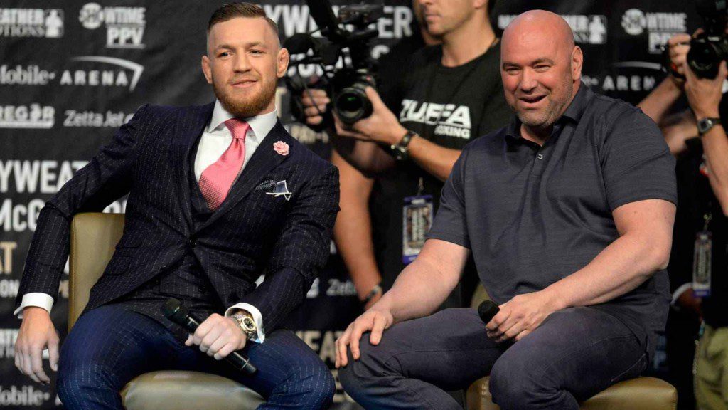 Conor McGregor and Dana White