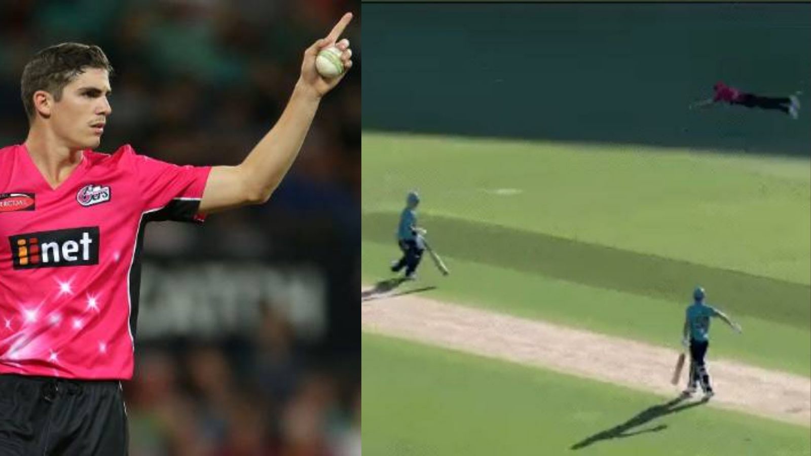 WATCH – ‘Superman’ Sean Abbott grabs a one-handed blinder to send back Chris Lynn in BBL 2021-22