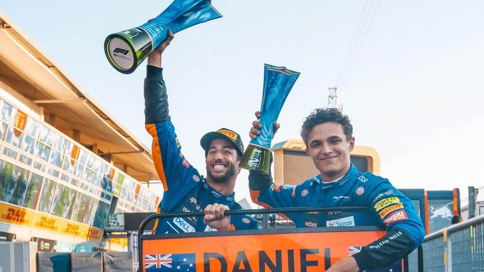 McLaren’s third place duel with Ferrari prepared both teams for future challenges : Lando Norris