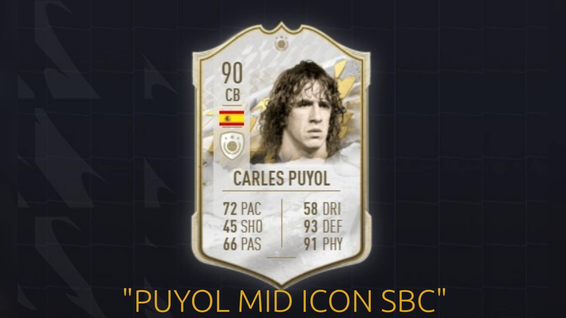 How to get the Carles Puyol FIFA 22 Mid Icon card for free?