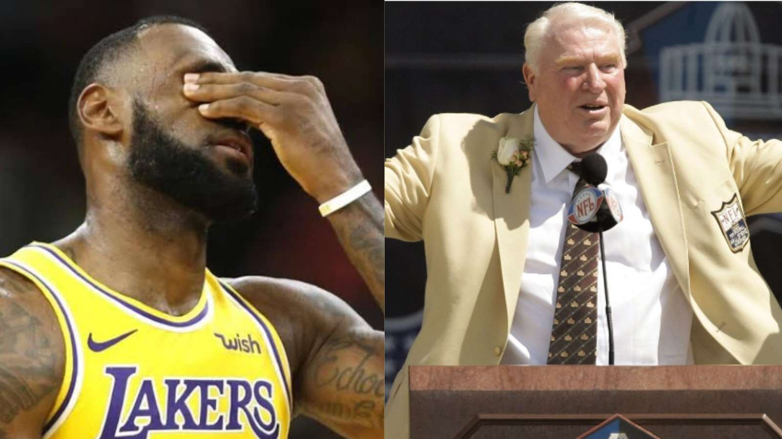 LeBron James pays tribute to NFL’s Hall of Famer Late John Madden