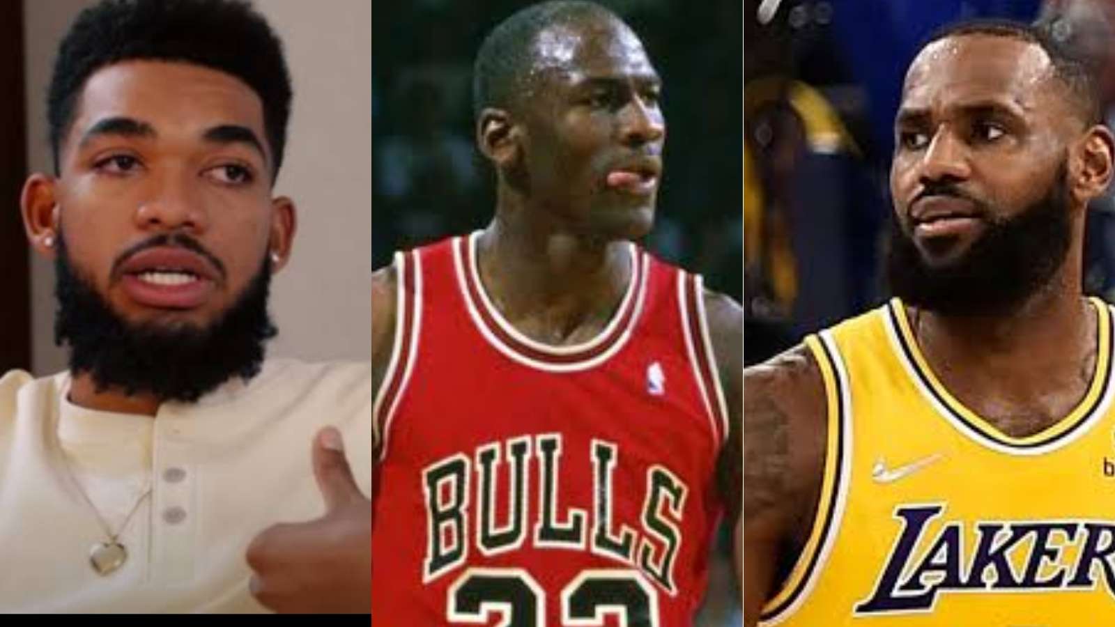 “Michael Jordan is the GOAT in the NBA history while LeBron James is the best player”- Karl Anthony Towns makes a weird comparison