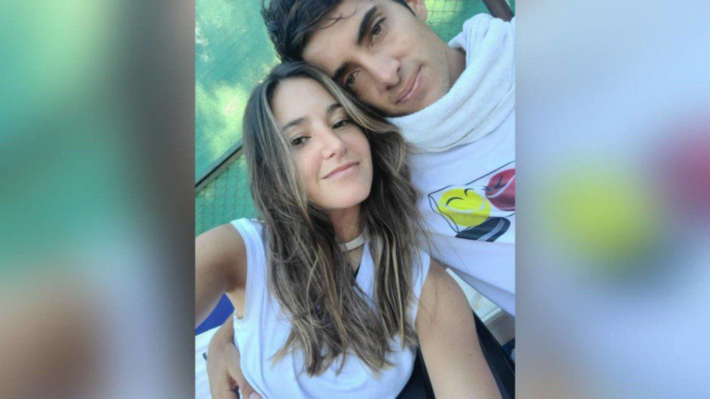 Cristian Garin with Girlfriend