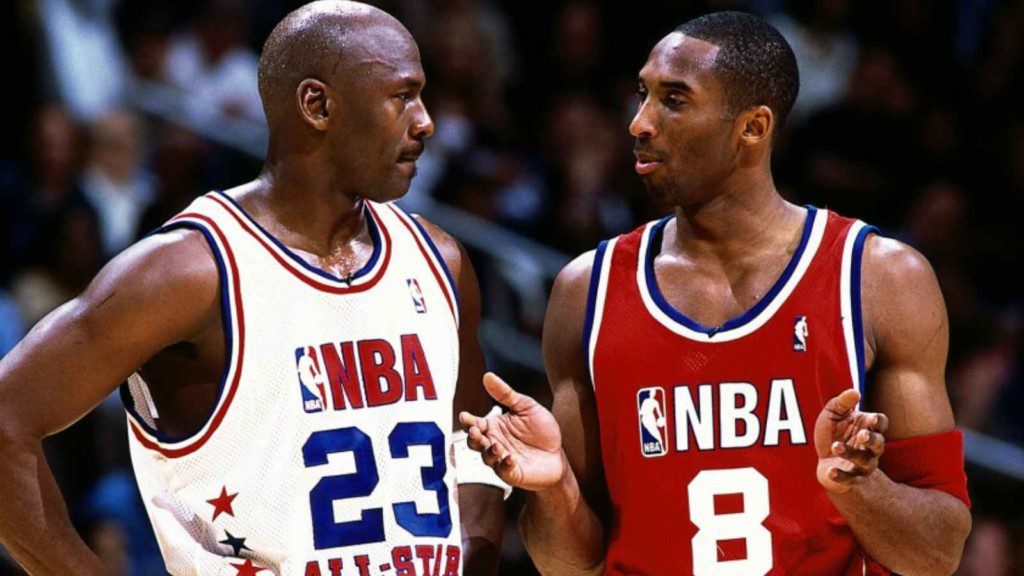 Michael Jordan and Kobe Bryant