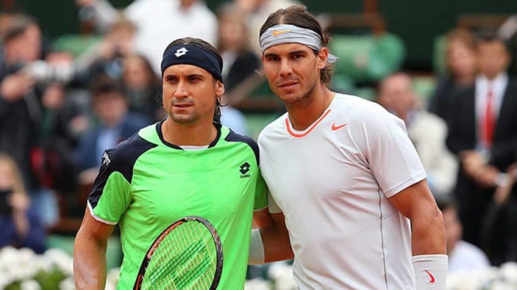 David Ferrer and Rafael Nadal