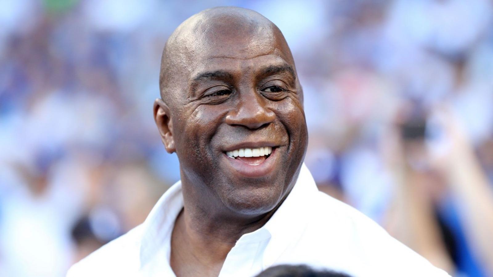 “Not really”- Magic Johnson not planning to tune into HBO’s LA Lakers series based on the ‘Showtime’ side of the 1980s