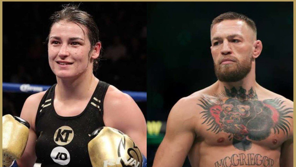 Katie Taylor and Conor McGregor