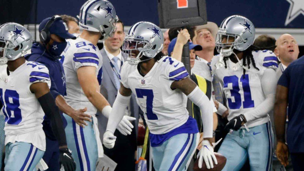 Trevon Diggs leading the Dallas Cowboys to victory