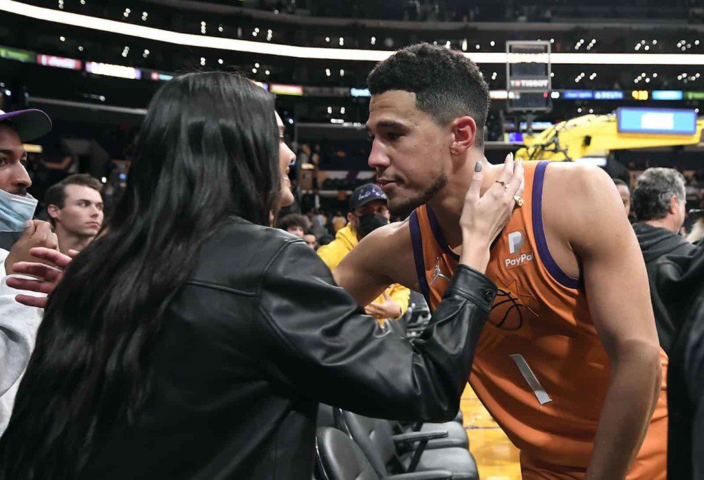 Kendall Jenner with Devin Booker