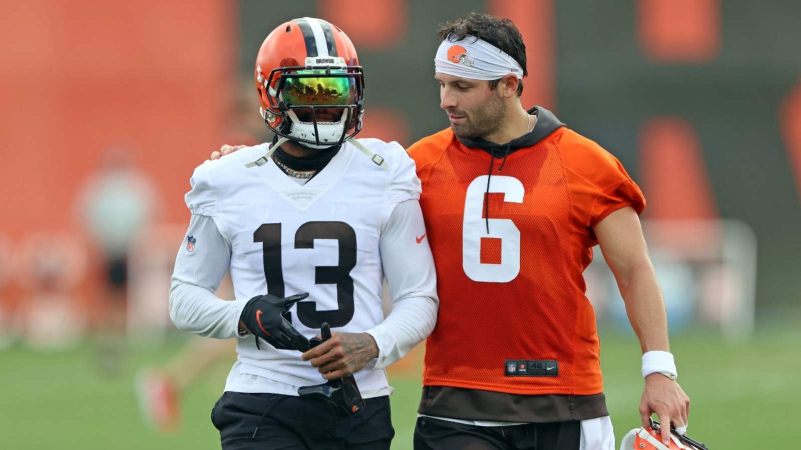 Shannon Sharpe takes vicious dig on Baker Mayfield and OBJ’s relationship after the former’s poor show against Packers