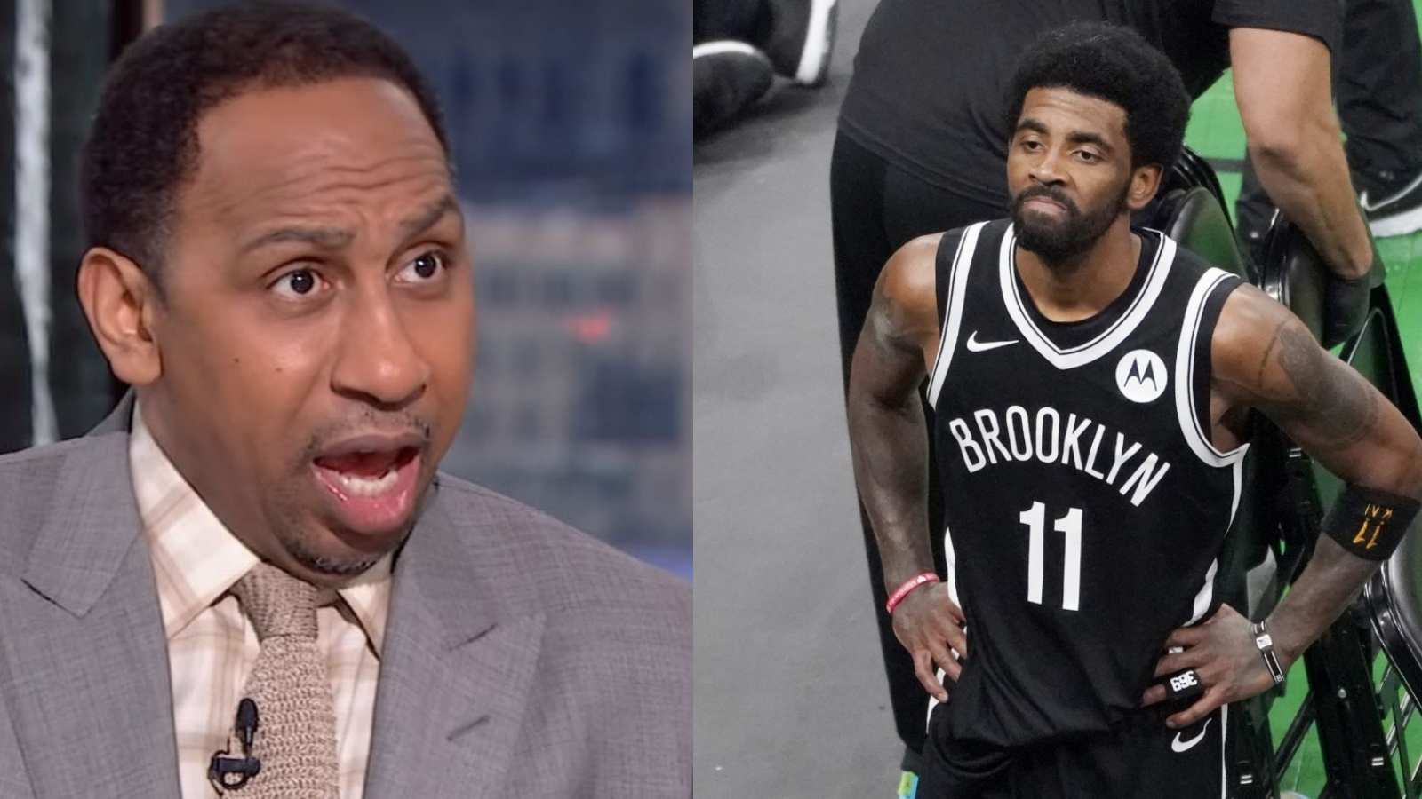 “We’re not talking about a scrub” Stephen A Smith defends Kyrie Irving’s worthiness of being top 75 player of all-time