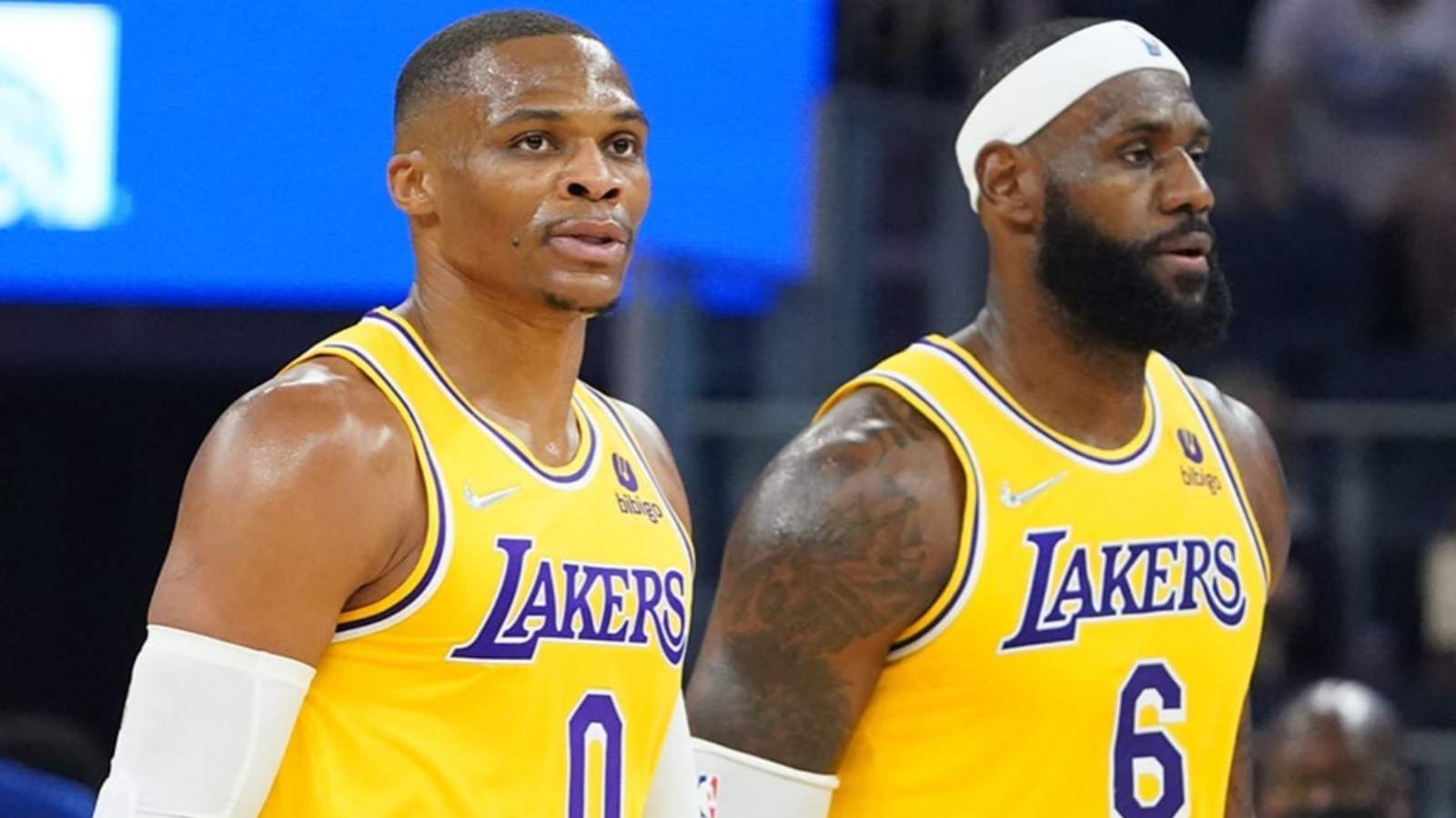 LeBron James is “not worried” about below par Russell Westbrook