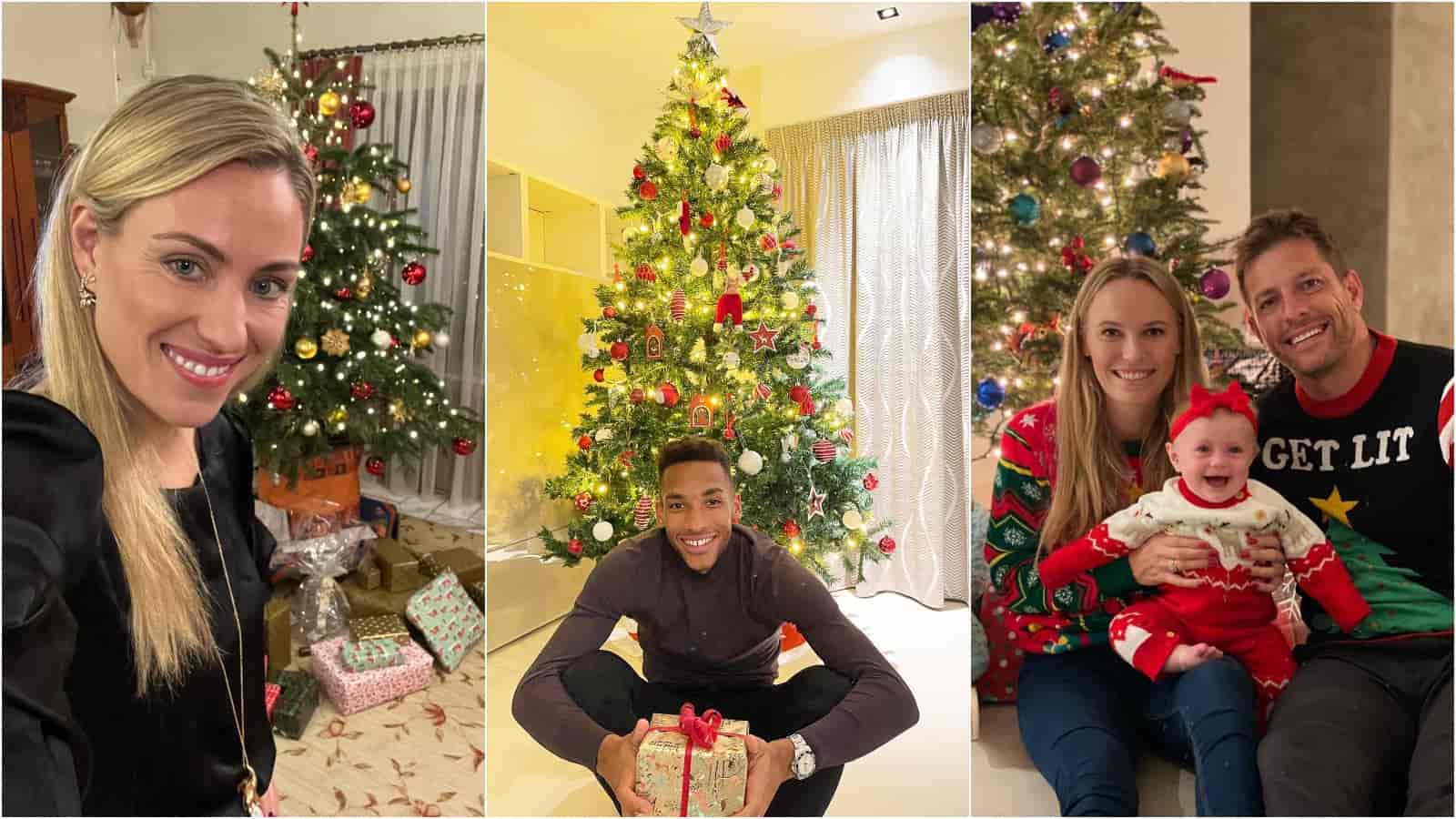 ‘HOLIDAY VIBES!’ Kvitova, Kerber, Azarenka, Felix and the rest of tennis community celebrate Christmas 2021 with their families