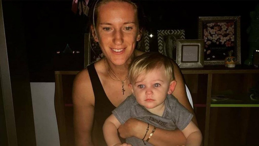 Victoria Azarenka and son Leo - Tennis Community celebrates Christmas