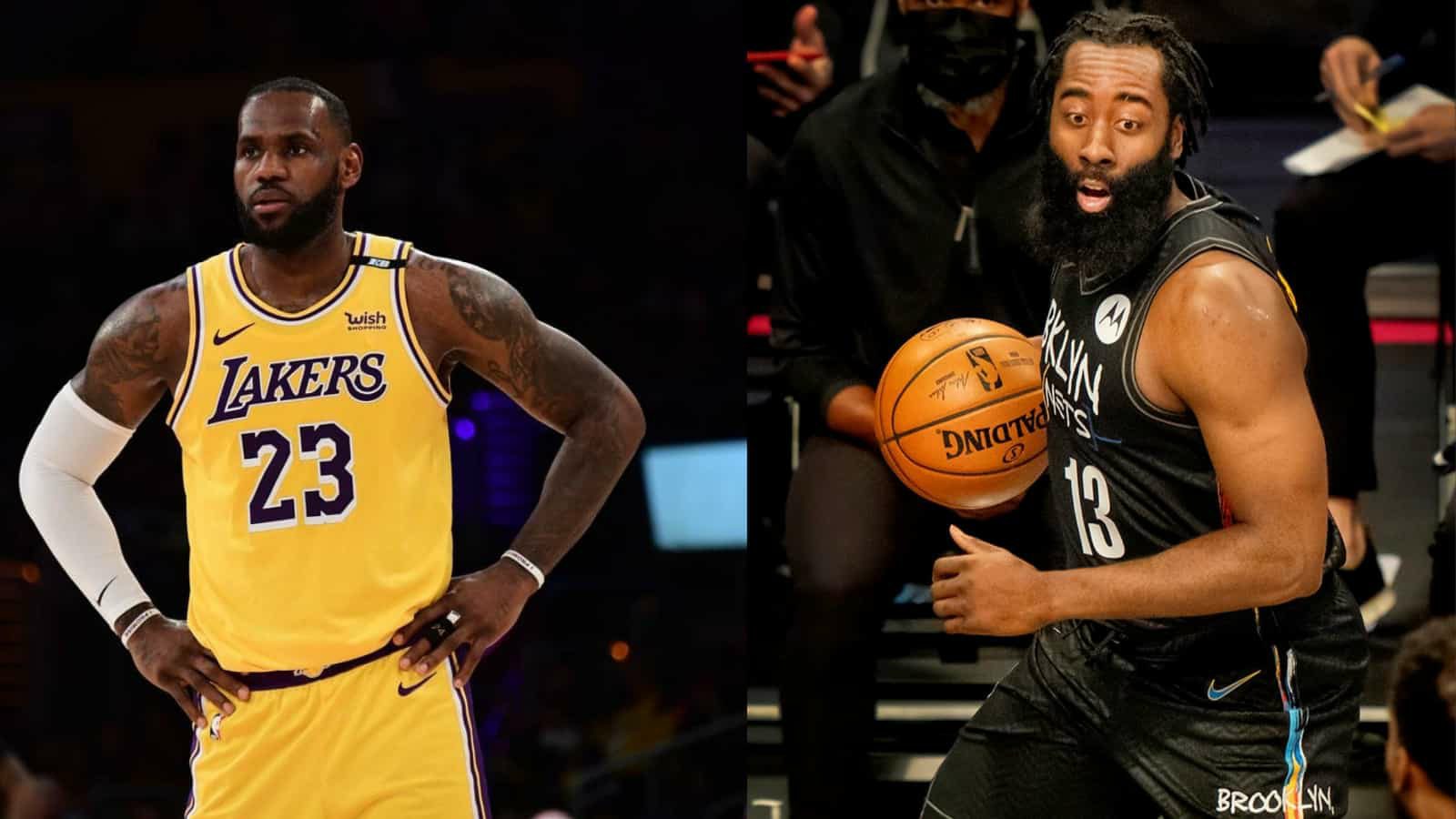 “Lakers team is hard to watch” – Twitter reacts as Lakers get Harden-ed by Nets