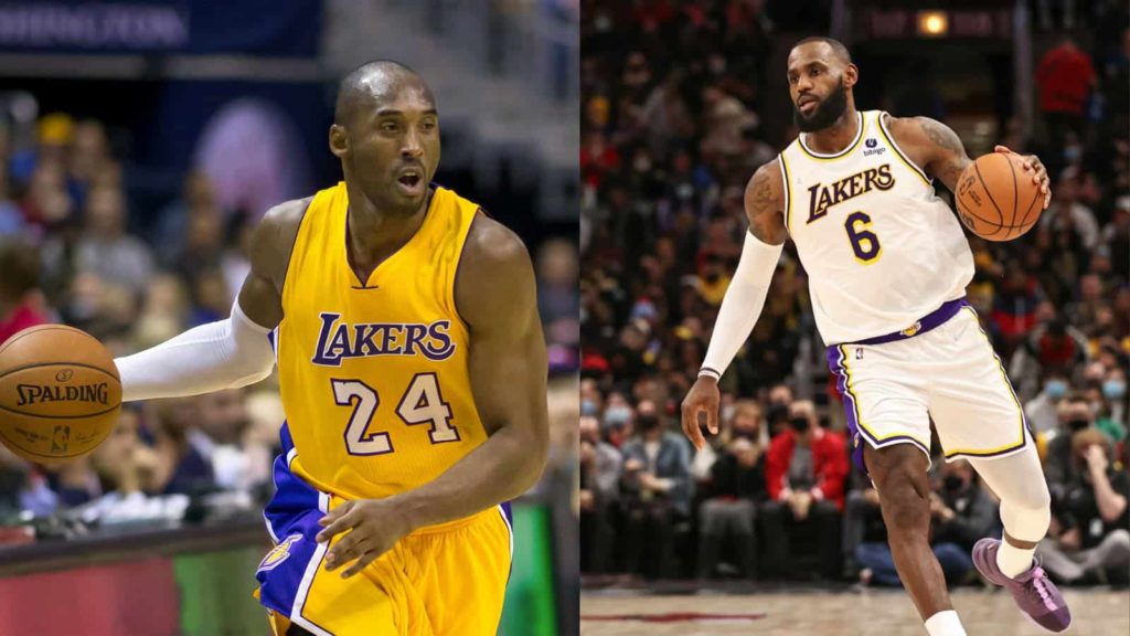 Kobe Bryant and Lebron James