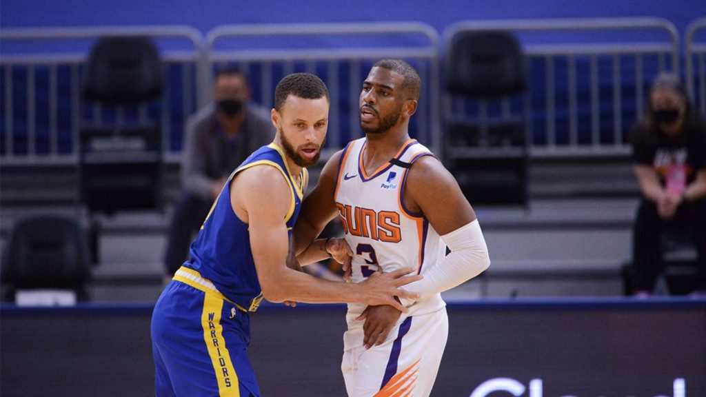 Stephen Curry and Chris Paul