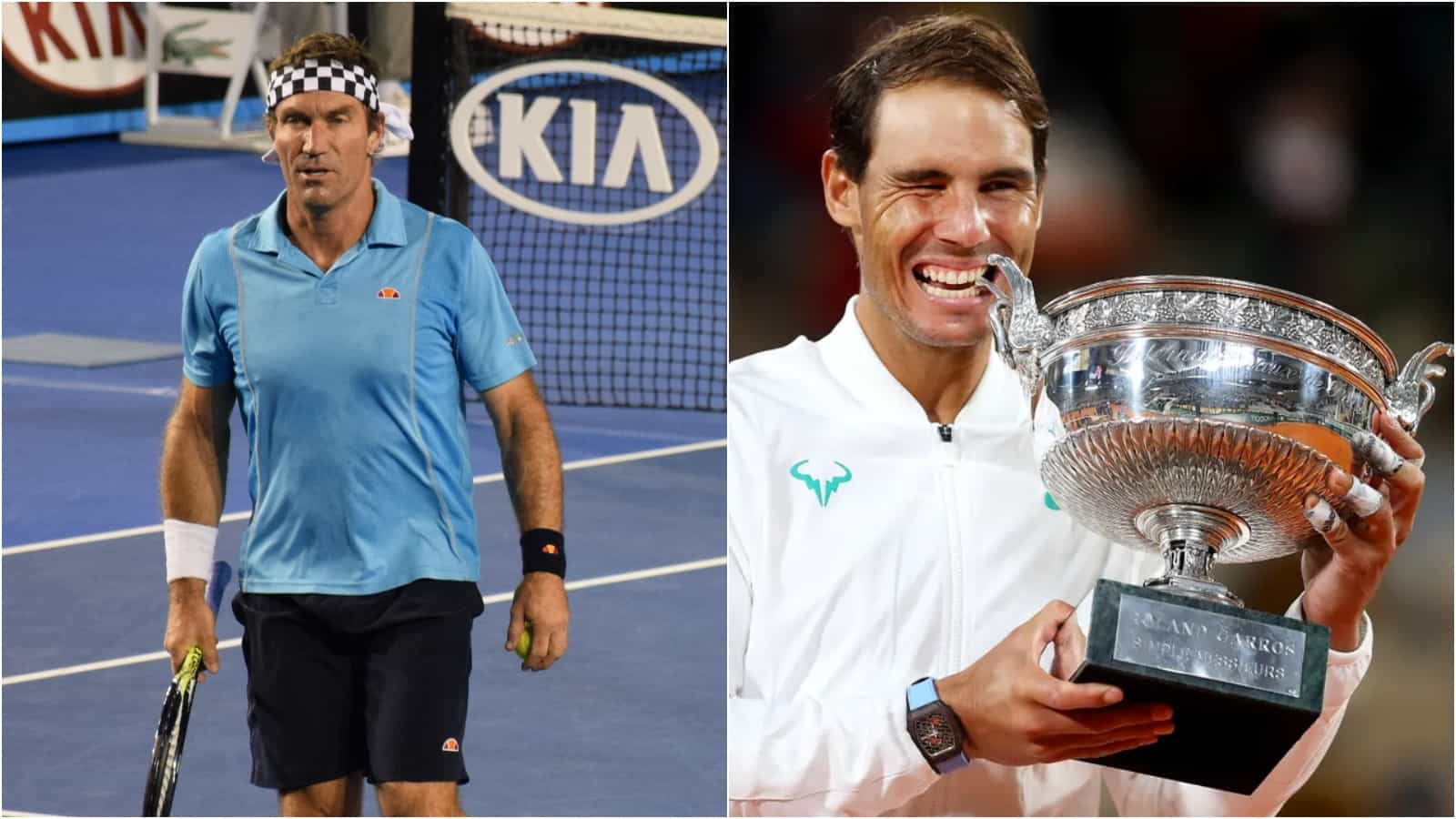 “Locked up in a mental hospital” Pat Cash talks of Rafael Nadal’s domination at the French Open