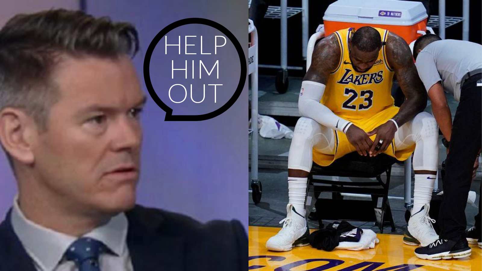 “LeBron James needs help”- NFL Analyst denounces Lakers team for their Lack of Support for LeBron James