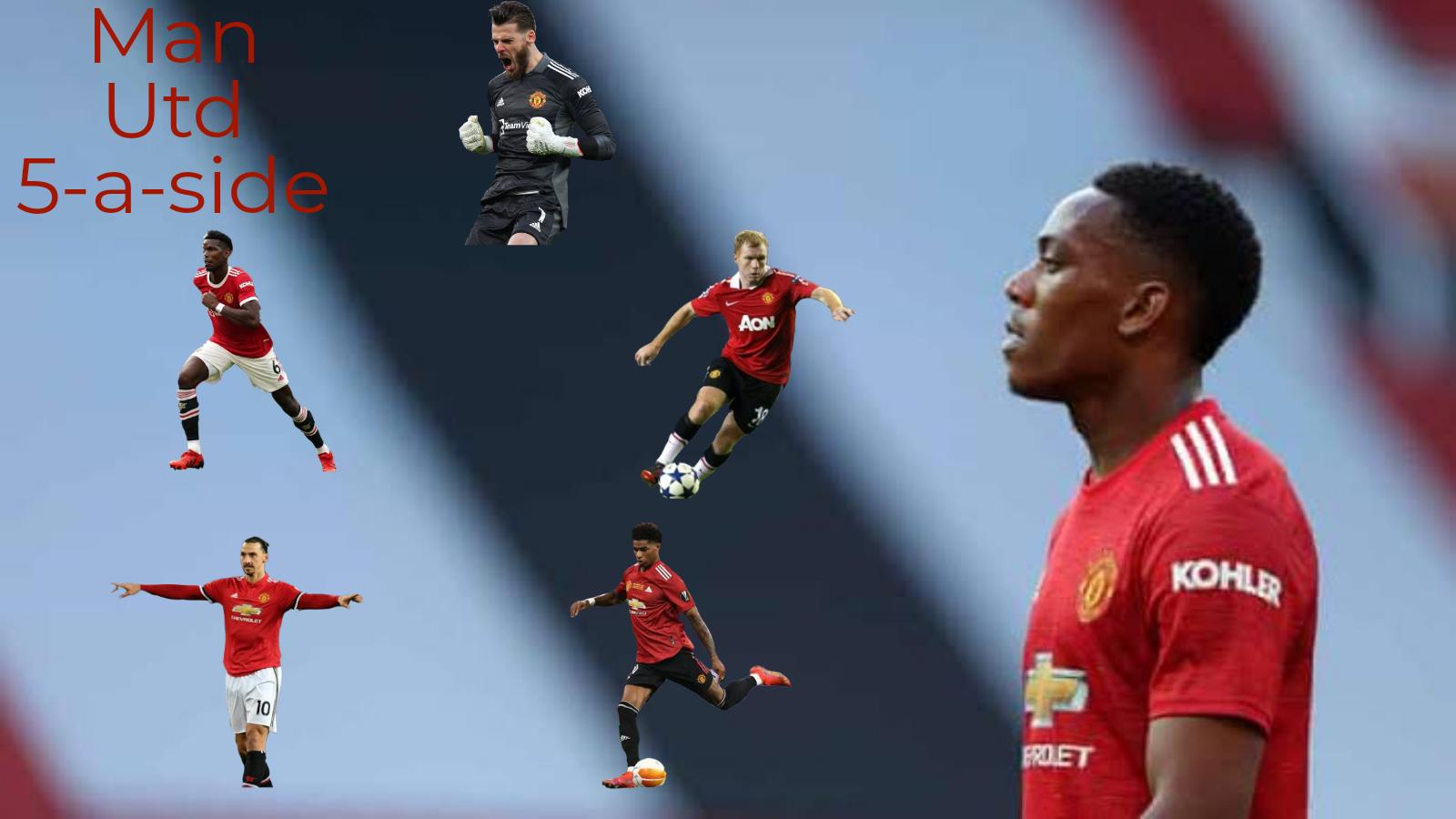 Anthony Martial talks about his Manchester United 5 a side team in a podcast