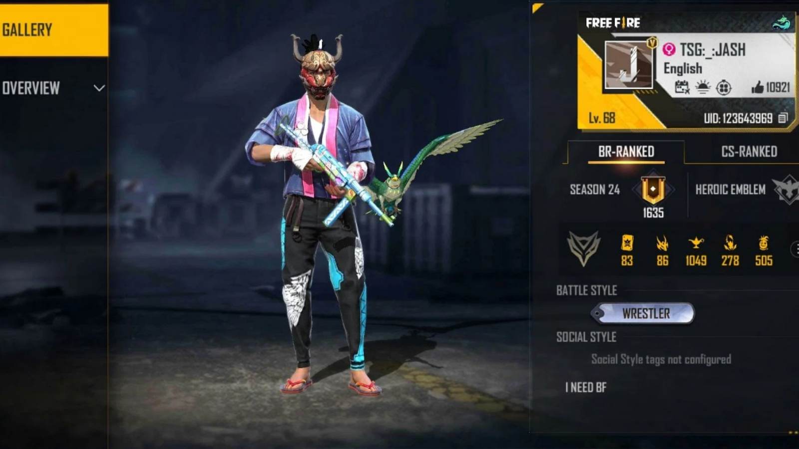 TSG Jash Free Fire ID, K/D Ratio, Stats, Monthly Income, YouTube Channel, And More For December 2021