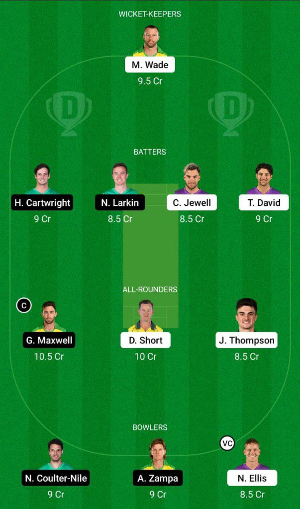 HUR vs STA Dream11